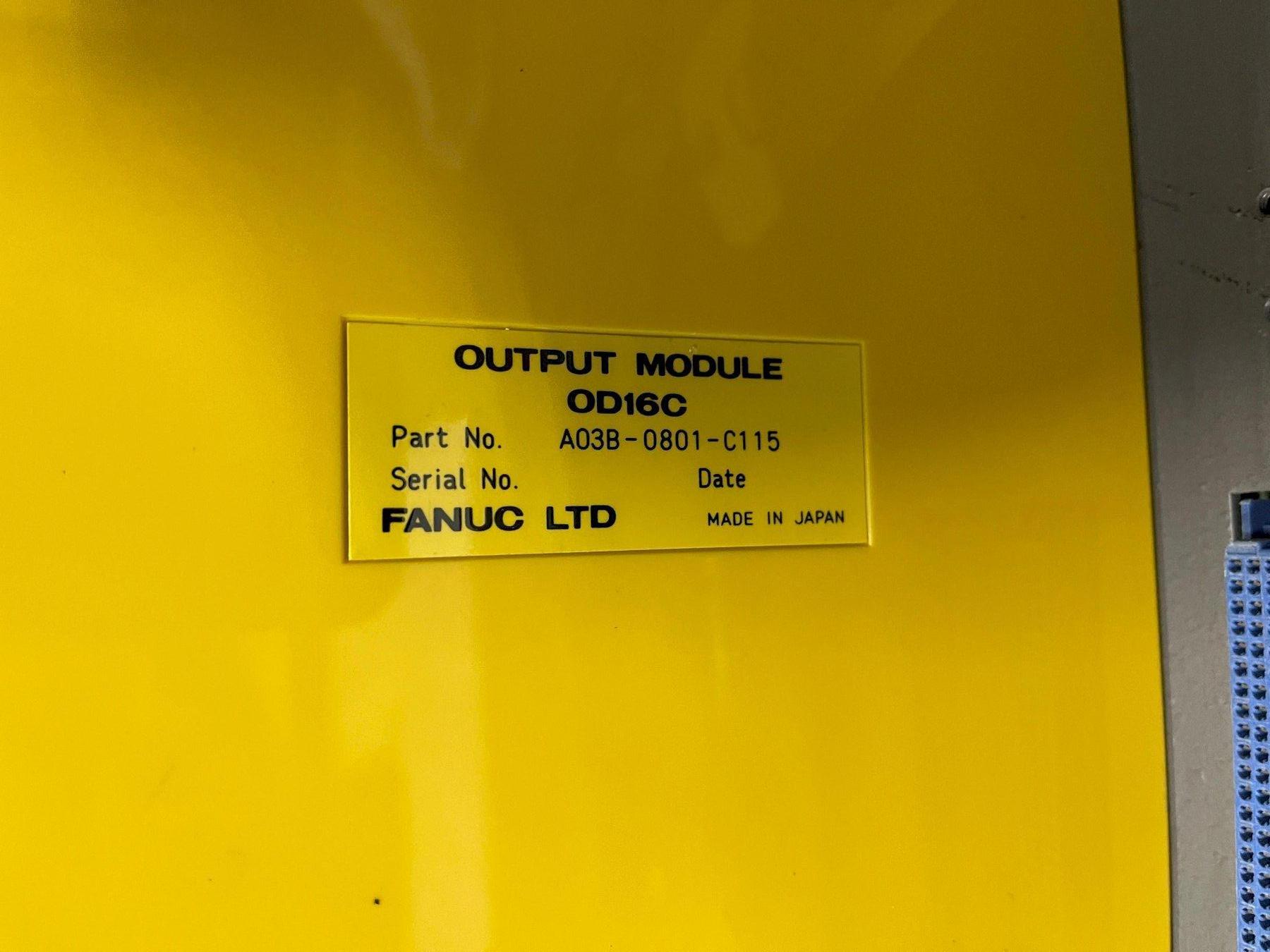 FANUC I/O RACK - MULTIPLE BOARDS ATTACHED