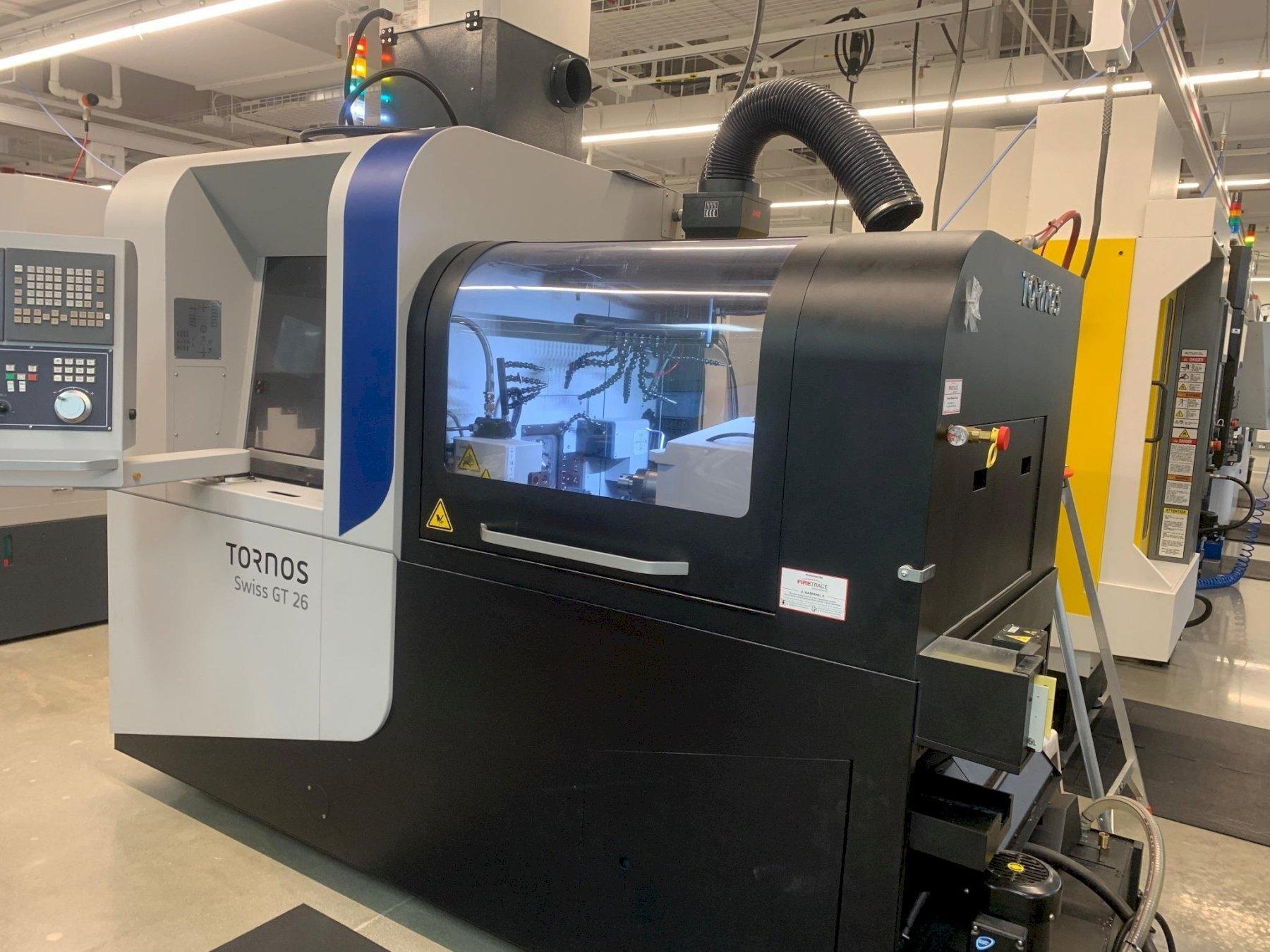 2019 TORNOS GT 26III Low Hours R&D Machine with Large Tooling Package