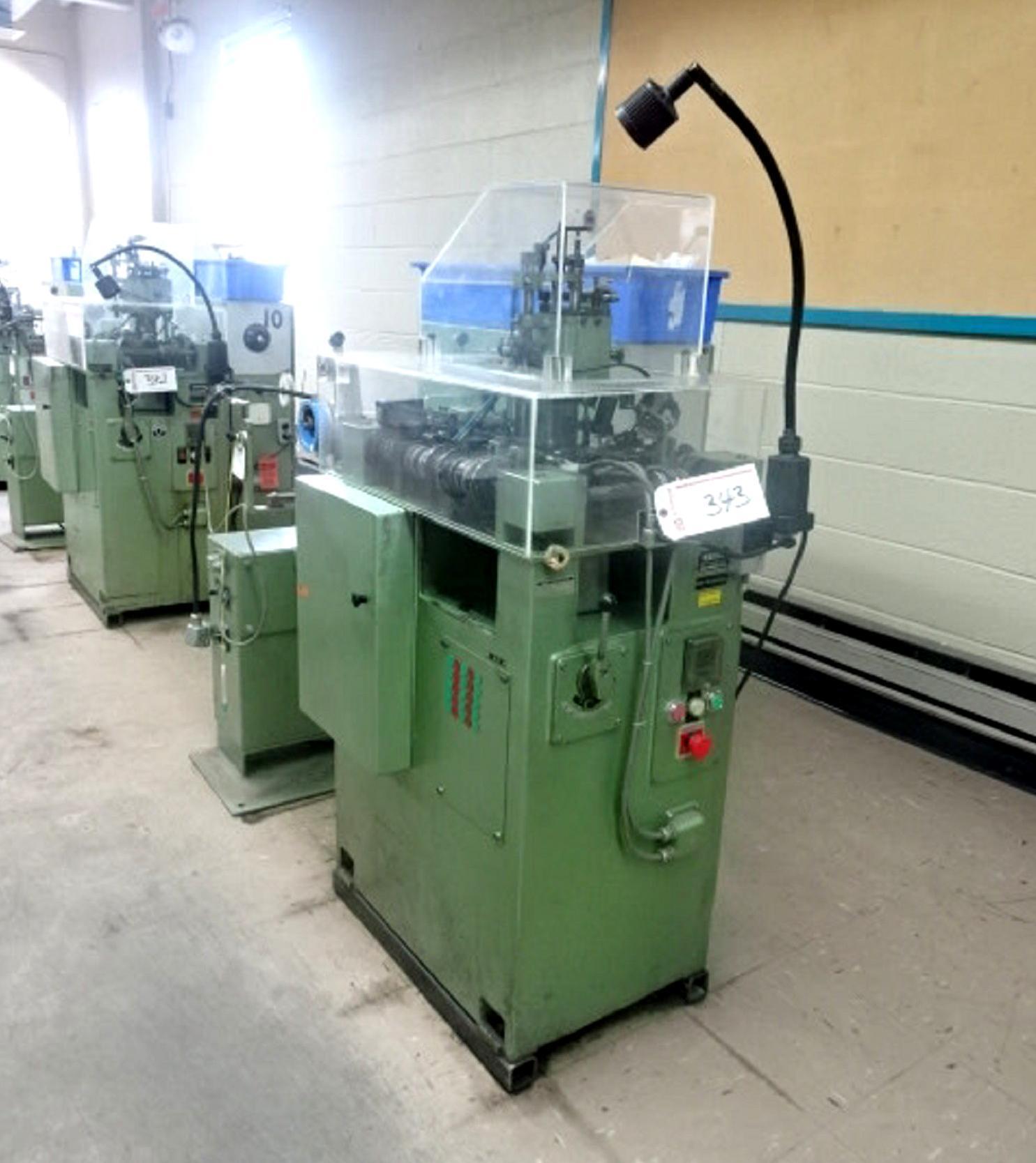 Wafios Model FTU-0 Spring Coiling Machine