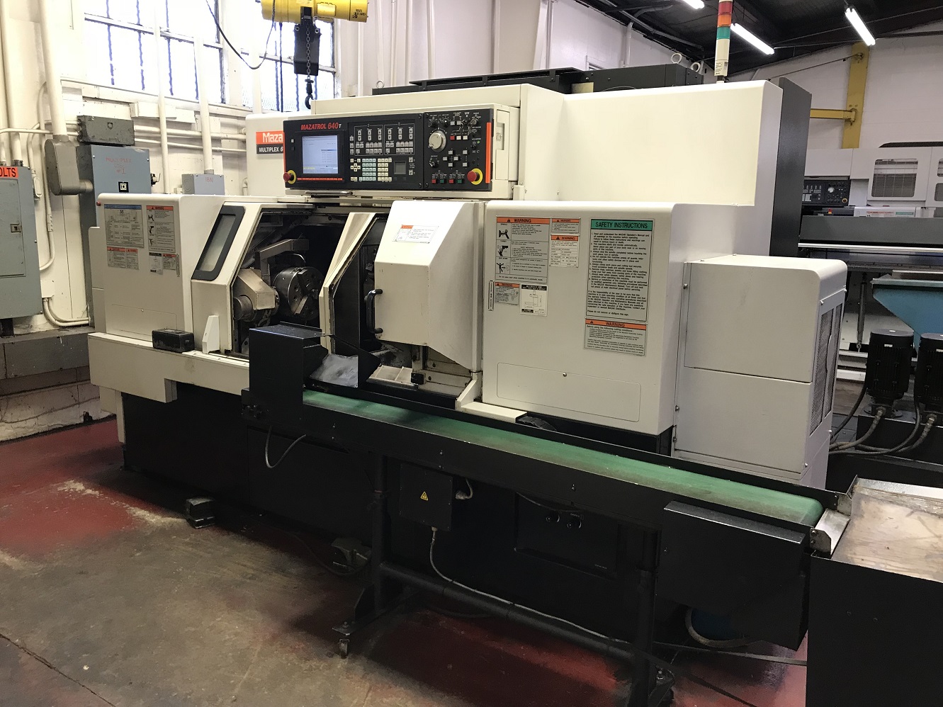 MAZAK MULTIPLEX 6200Y  CNC TURNING CENTER WITH TWIN SPINDLES
