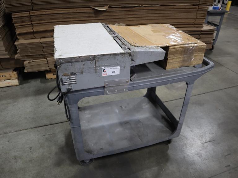 Allied Automation Titan Bagmaster 501 - Bag Opener and Filler - Blower Style w Cart- Auction Item