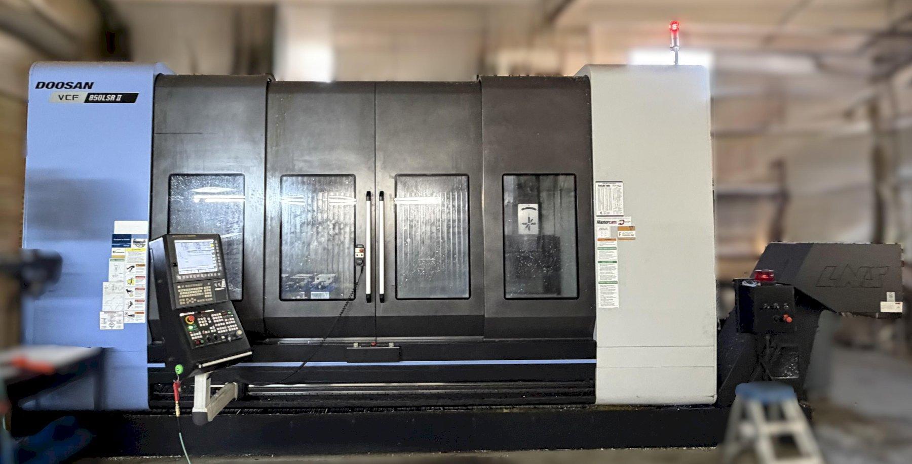 DOOSAN VCF 850LSR II, Year 2020 w/ LSRII, Spindle Probe, Ct 40