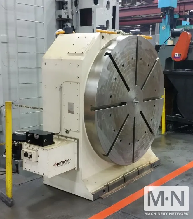 59" Tsudakoma RNCV-1501L CNC Rotary Table - Like New!