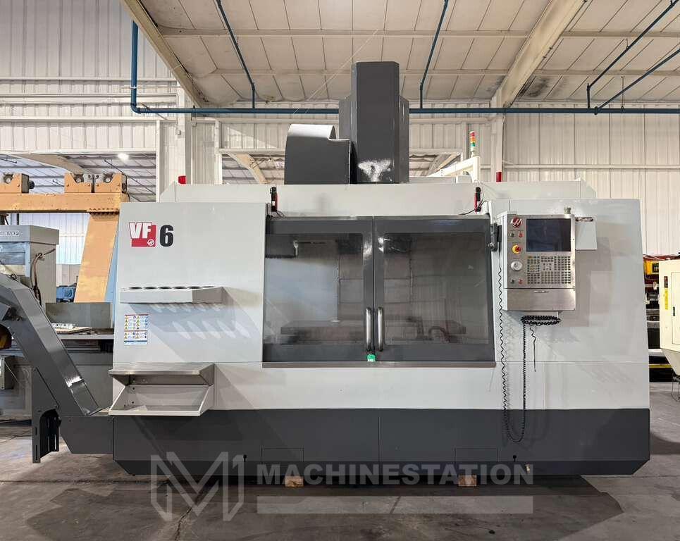 Haas VF-6/50 CNC Vertical Machining Center – 4th Axis Ready 50 Taper Mill