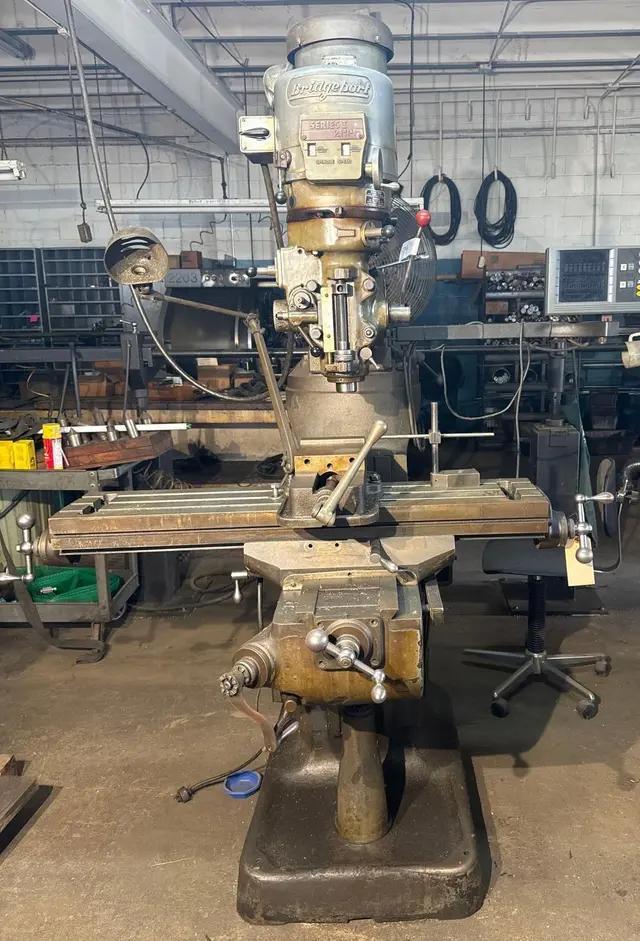 1 - PREOWNED BRIDGEPORT 2HP VERTICAL MILL, MODEL #: SERIES 1, S/N: 2J-74770-2
