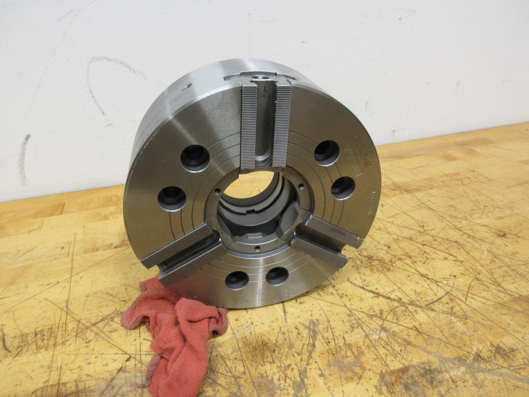 Kitagawa B-210 Open Center 6", 3-Jaw Power Chuck A2-8 Mounting- Auction Item