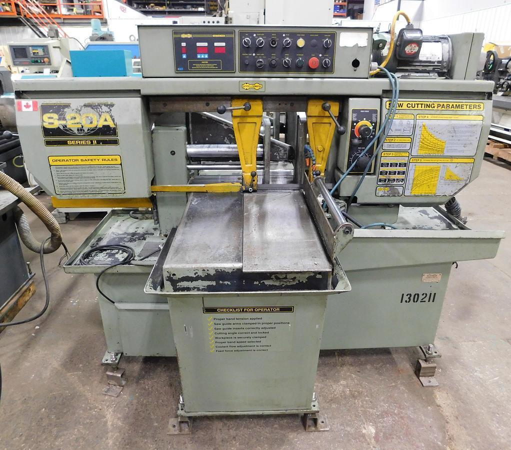 13" X 18" HYD-MECH MODEL S-20A SERIES II HORIZONTAL AUTOMATIC BAND SAW