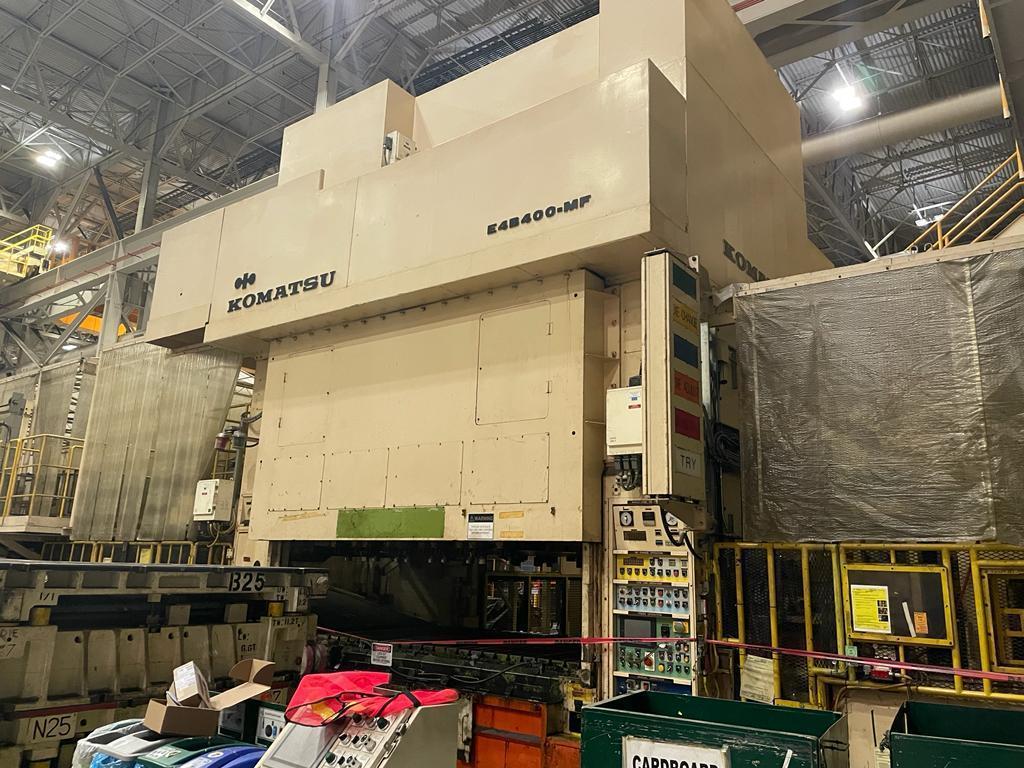 400 Ton Komatsu Blanking Press