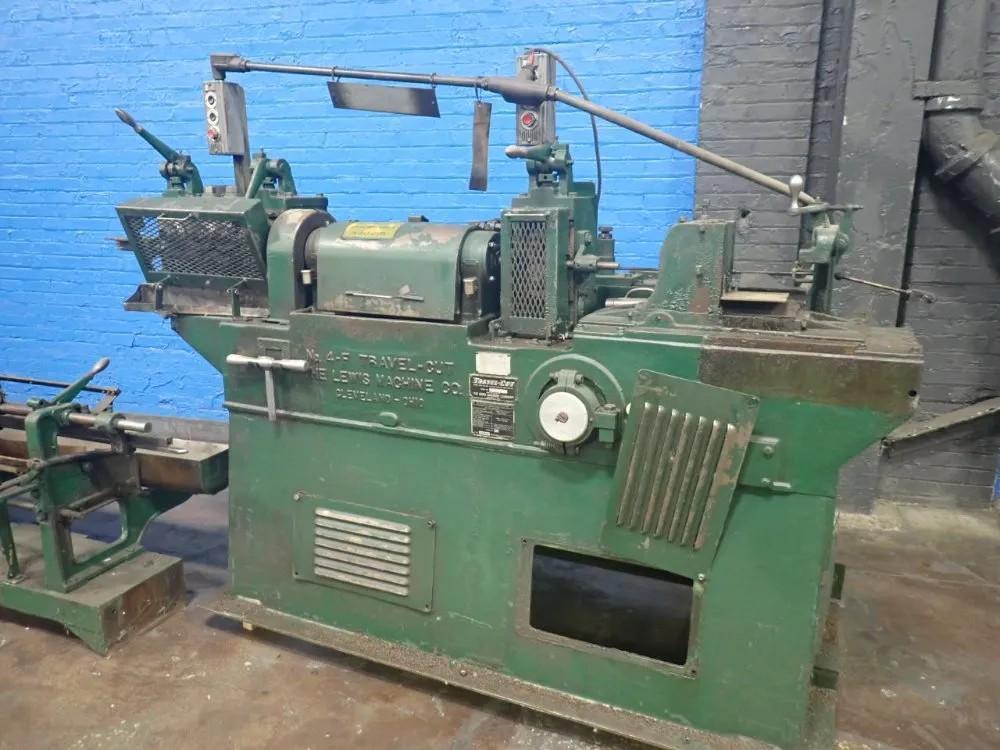 LEWIS Model 4F STRAIGHT & CUT-OFF MACHINE