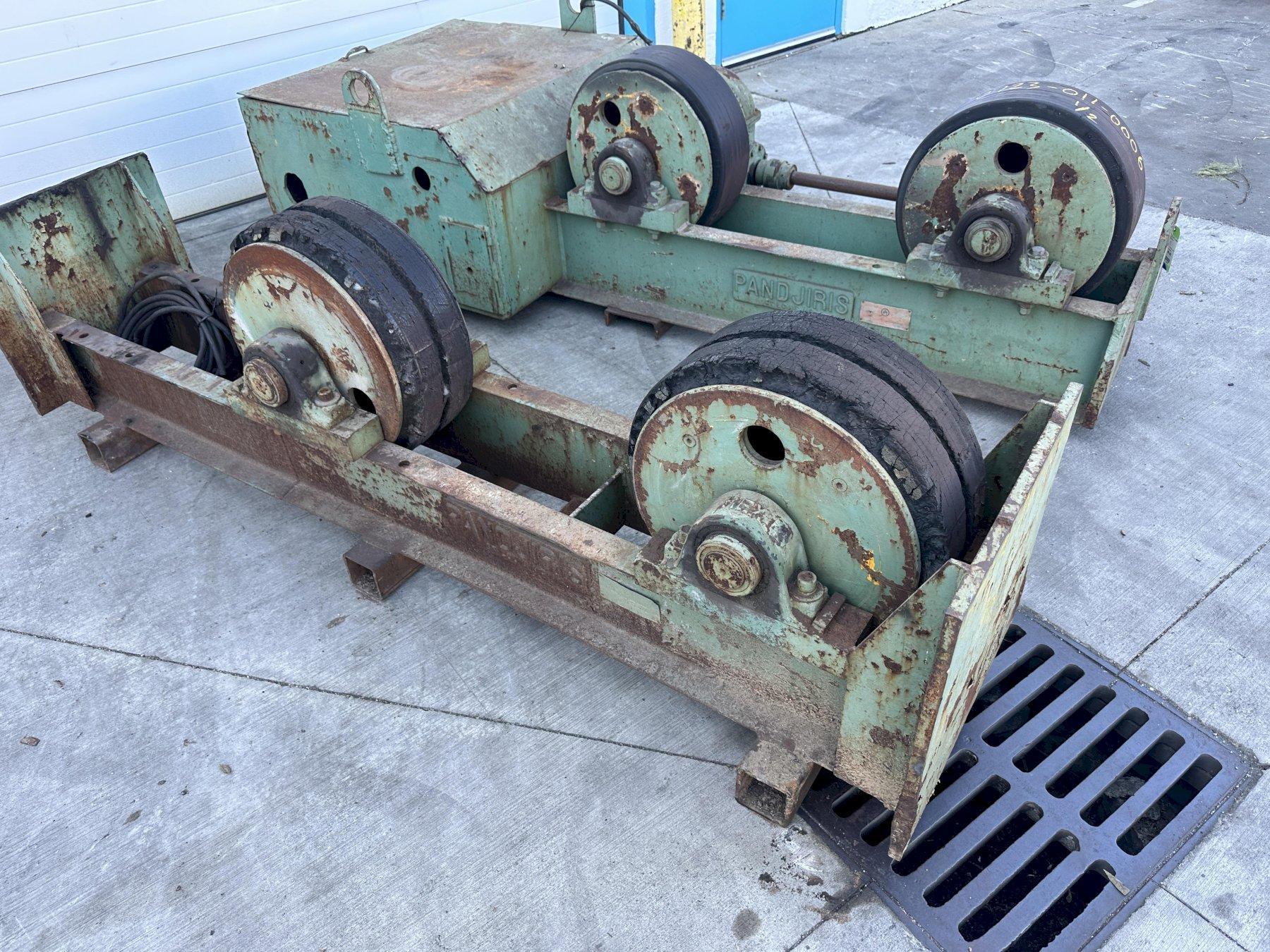 60,000 LBS PANDJIRIS TANK TURNING ROLLS: STOCK #78083