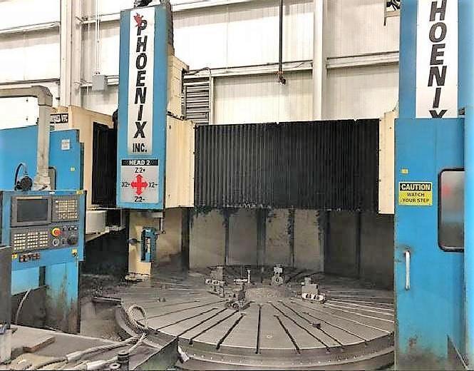 PHOENIX VTC144/160 4-Axis 144" CNC Vertical Boring Mill