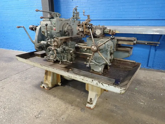 WARNER & SWASEY 16" SWING TURRET LATHE  -  NO. 3