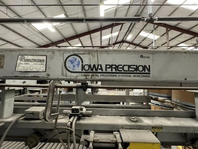 60" x .080" x 20,000lbs Iowa Precision Slear Line