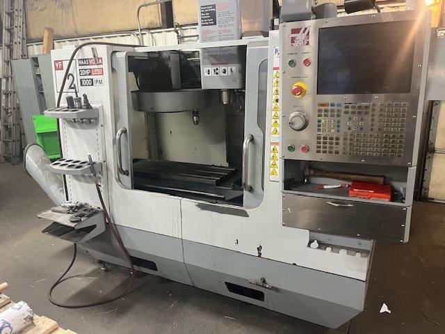 Haas VF-2B CNC VMC, 2007 – Chip Conveyor, Through Spindle Coolant