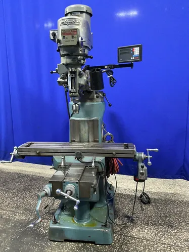 Bridgeport 9” X 42” Vertical Mill
