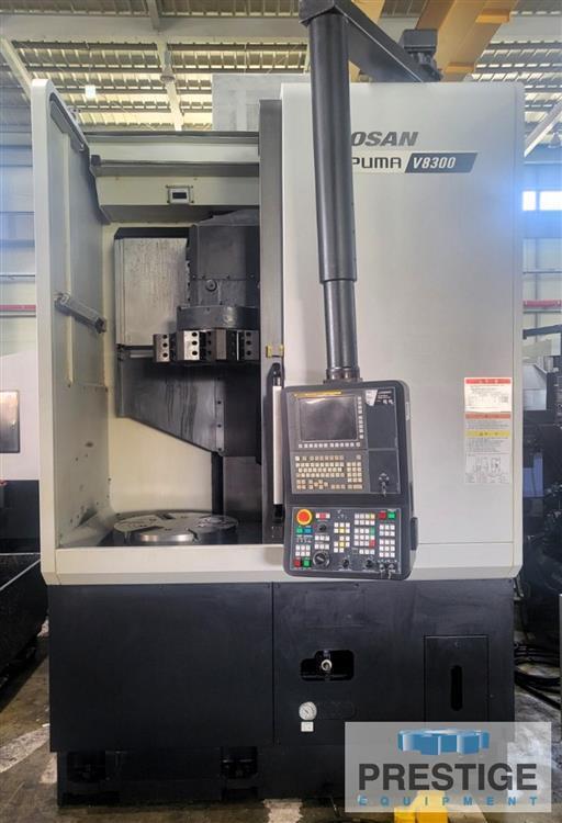33.4" Doosan Puma V8300R CNC Vertical Turning Center
