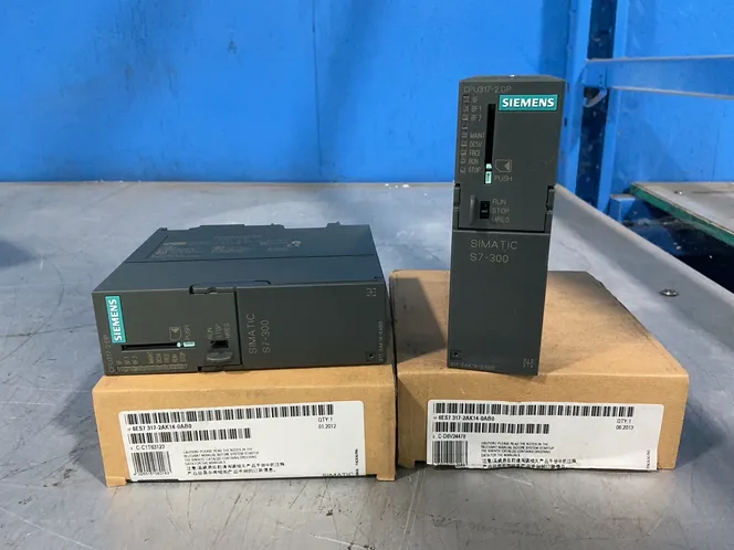 SIEMENS SIMATIC S7-300 CENTRAL PROCESSING UNITS  -  6ES7 317-2AK14-0AB0