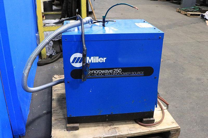 MILLER CONSTANT CURRENT AC/DC WELDING POWER SOURCE, MODEL: SYNCHROWAVE 250