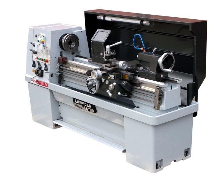 1 - NEW REBUBLIC LAGUN AMERICAN TURNMASTER HIGH SPEED PRECISION LATHE, MODEL #: AT-1550-G-TW