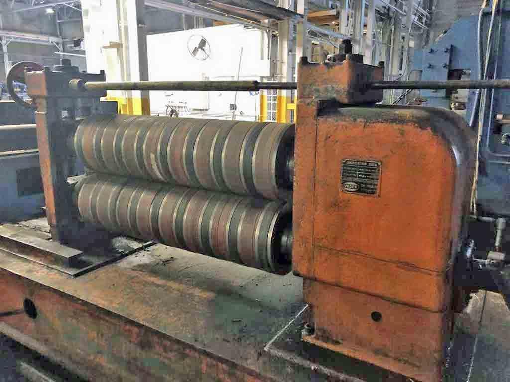 42" x 6.00" YODER SLITTER HEADS #3303