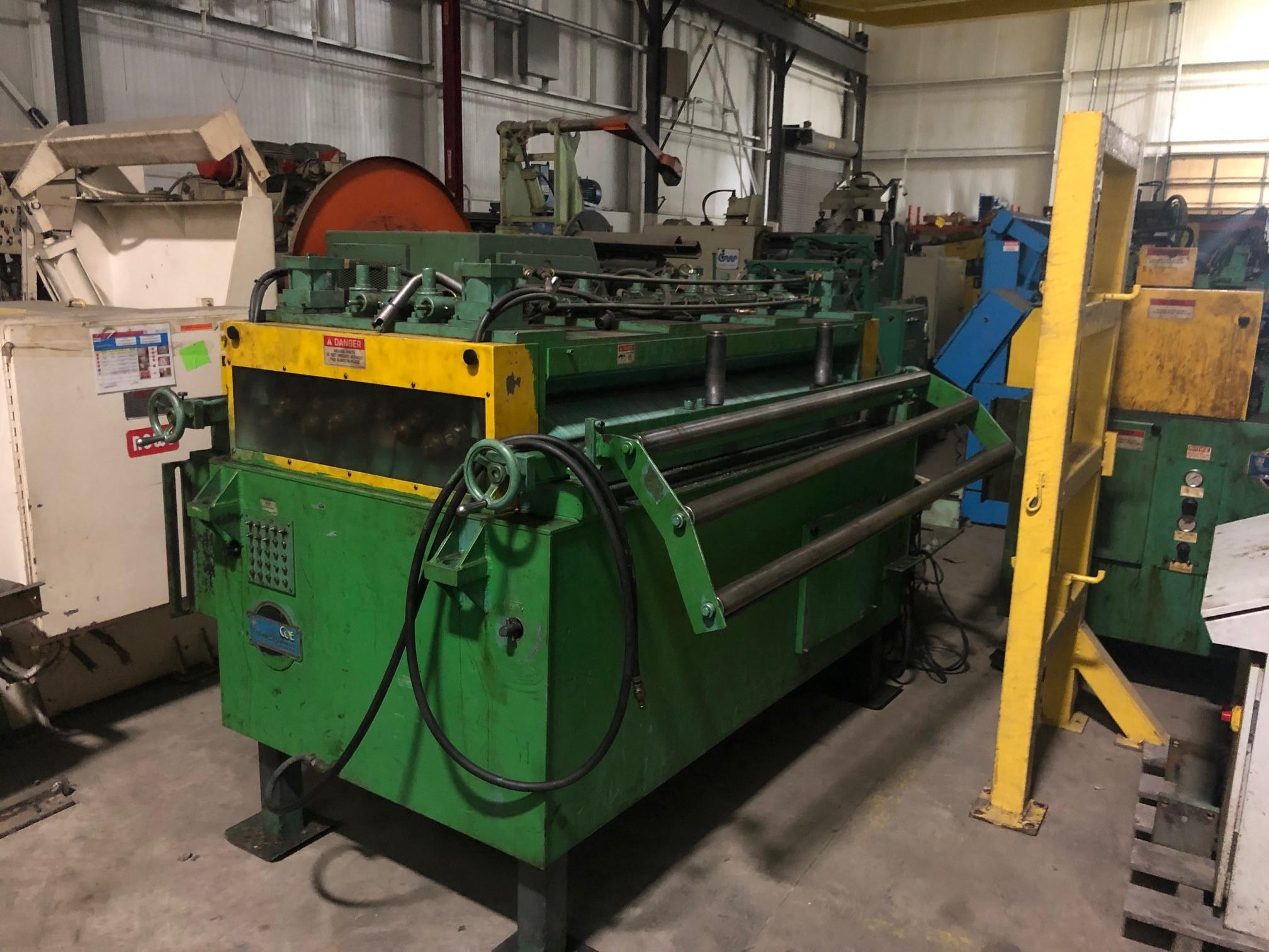 COE Press Roll Feed Straightener Combination Press Feed 72" Wide