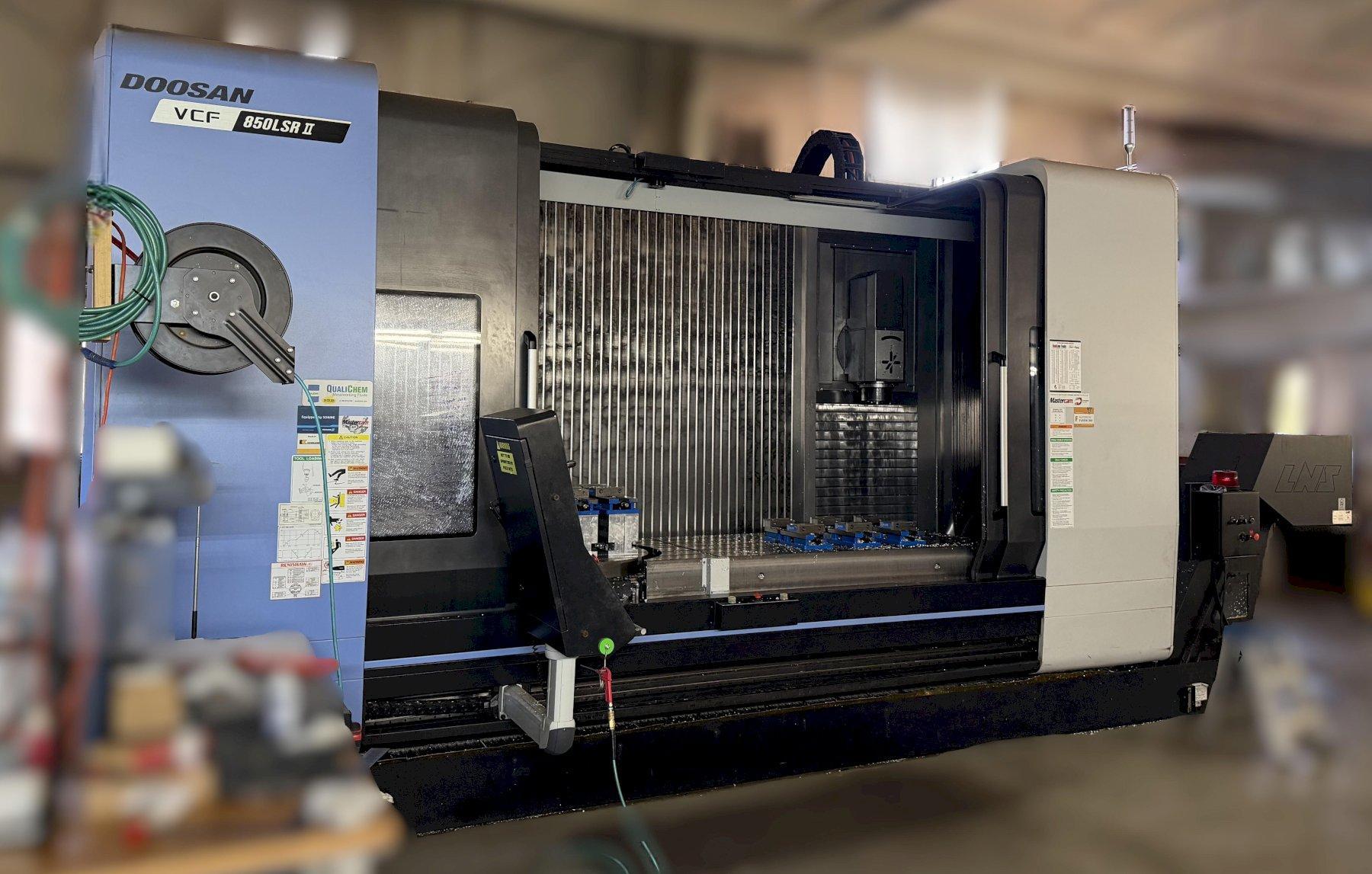 DOOSAN VCF 850LSR II, Year 2020 w/ LSRII, Spindle Probe, Ct 40