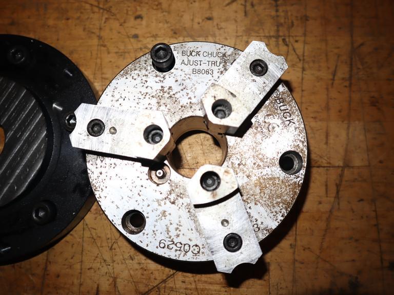 Buck Chuck B8063 – 6" 3-Jaw Chuck W/ A1-6 Mounting Backplate- Auction Item
