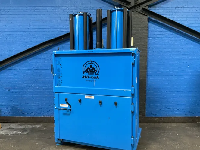 MIL-TEK 50” X 30” X 54” BALER  -  2509