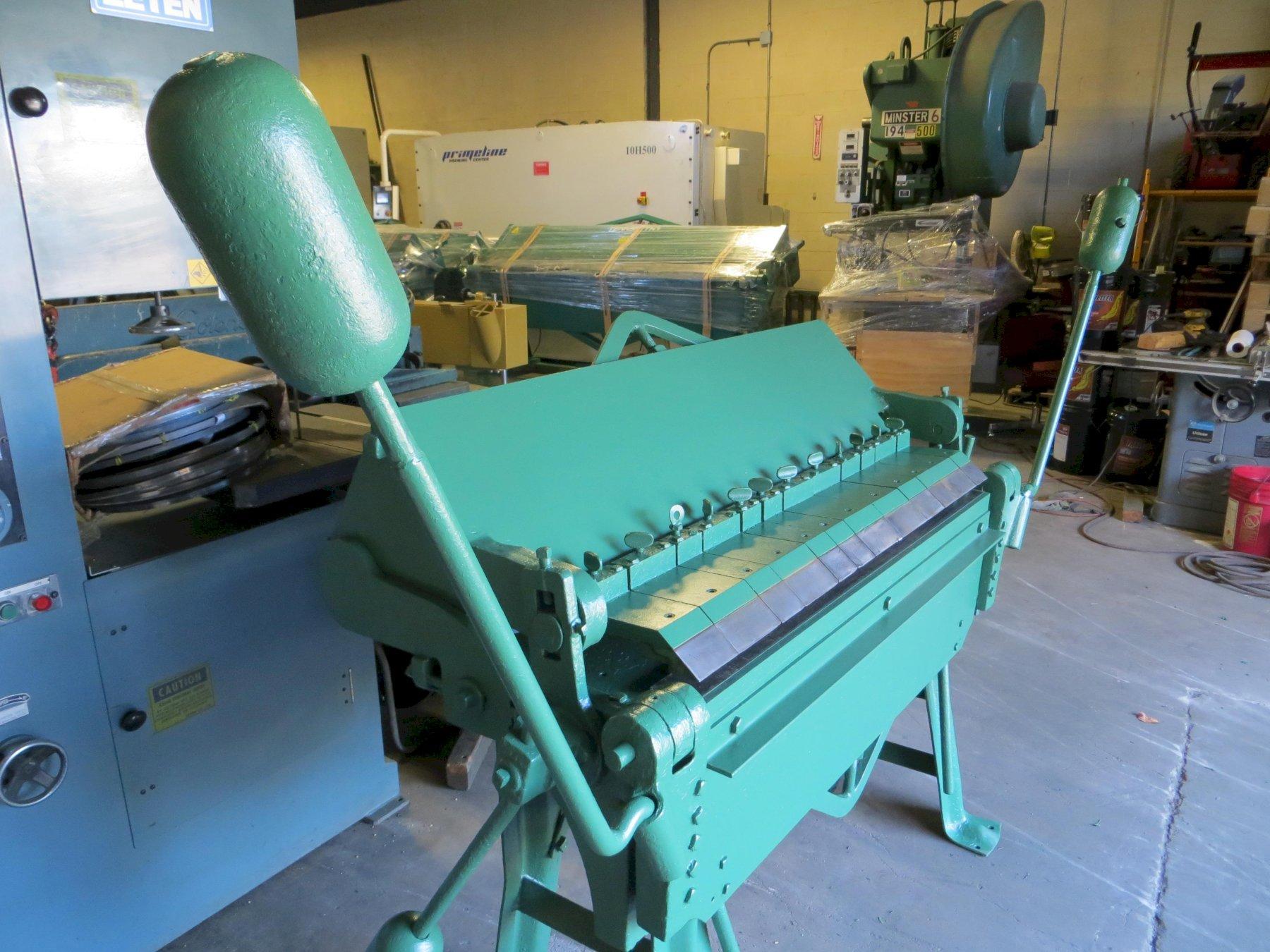 14 Ga x 4 ft. Chicago (DREIS & KRUMP) FINGER BRAKE MODEL W-34