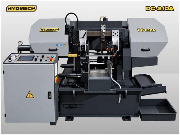 NEW 8.25" X 8.25" HYDMECH DC-210A AUTOMATIC DUAL POST HORIZONTAL BAND SAW