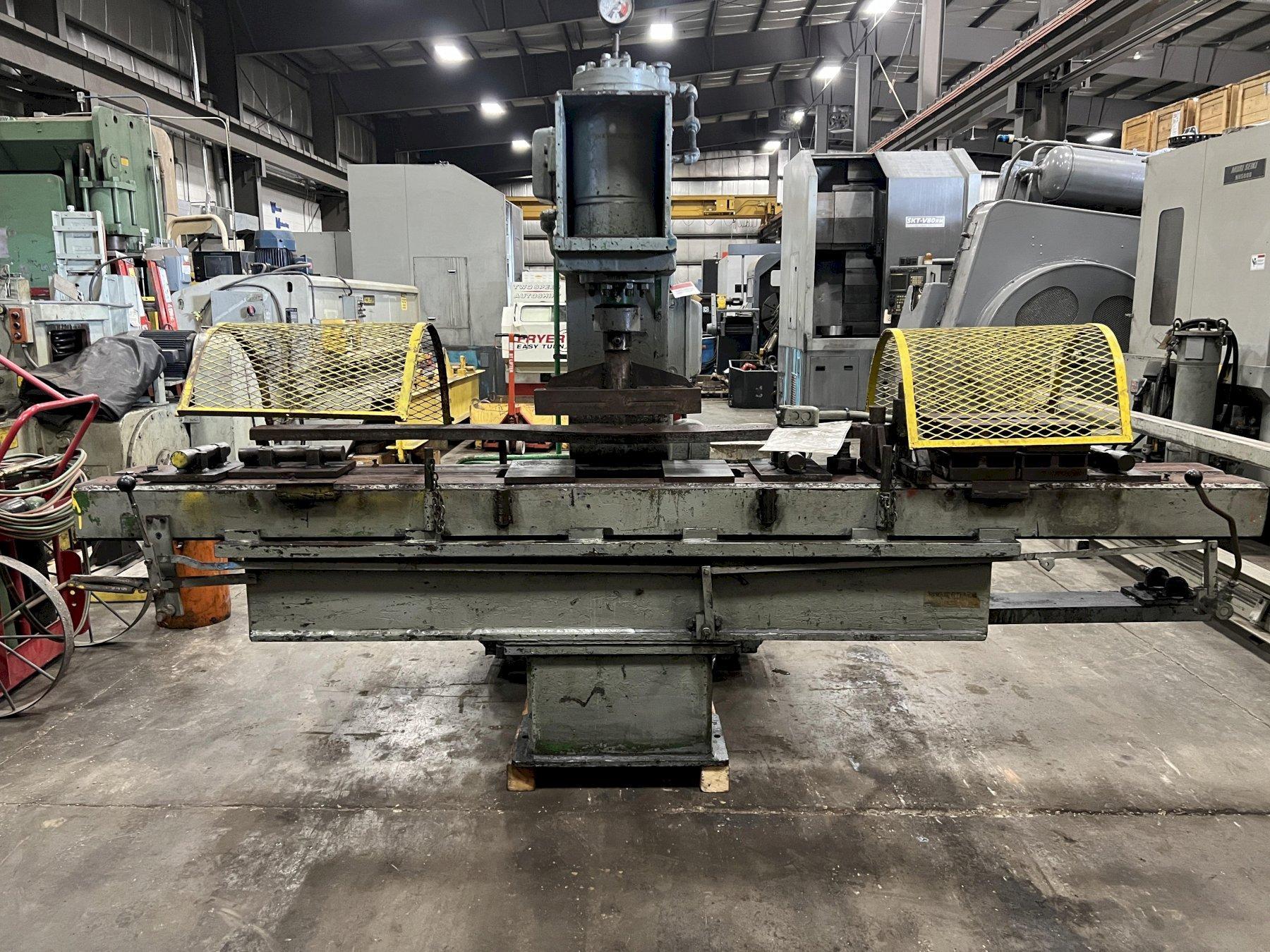 100 TON STRAIGHTENING PRESS, 11" x 16" TABLE