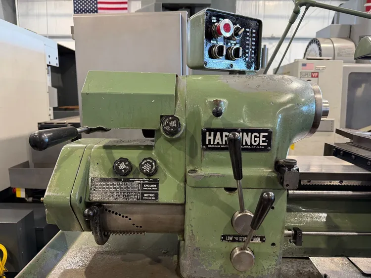 HARDINGE HLV-H-EM SUPER PRECISION TOOL ROOM LATHE INCH/METRIC