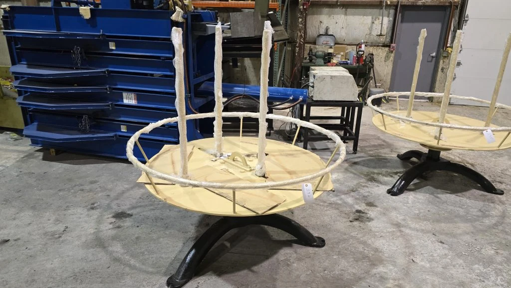 63" Turn Table and Wire Stand - New - 2 of 2