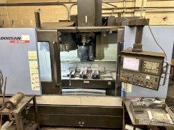 Doosan MV-4020D Used CNC Vertical Machining Center For Sale - 2008