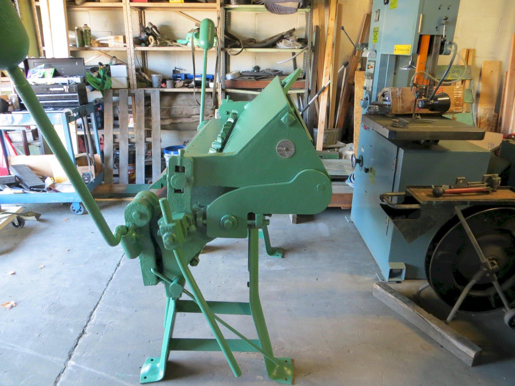 14 Ga x 4 ft. Chicago (DREIS & KRUMP) FINGER BRAKE MODEL W-34