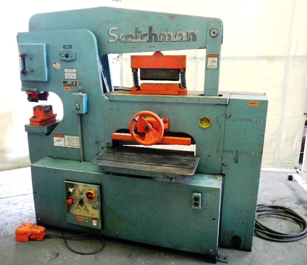 SCOTCHMAN MODEL 12012-24M HYDRAULIC IRONWORKER
