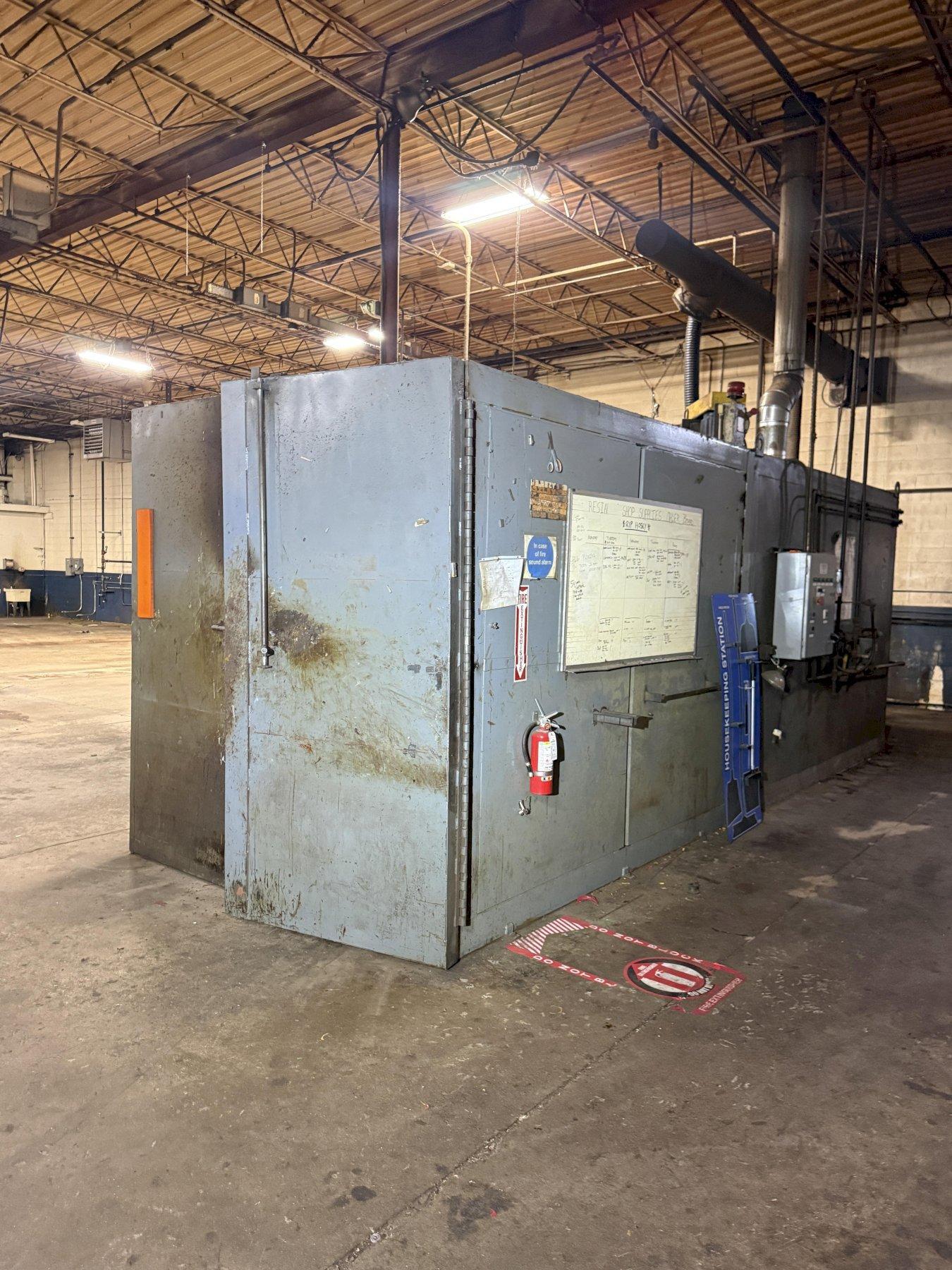 22' 4" X 7' 10" 1997 THERMEQ OVEN 2017 RETROFIT W/ NEW PANELS