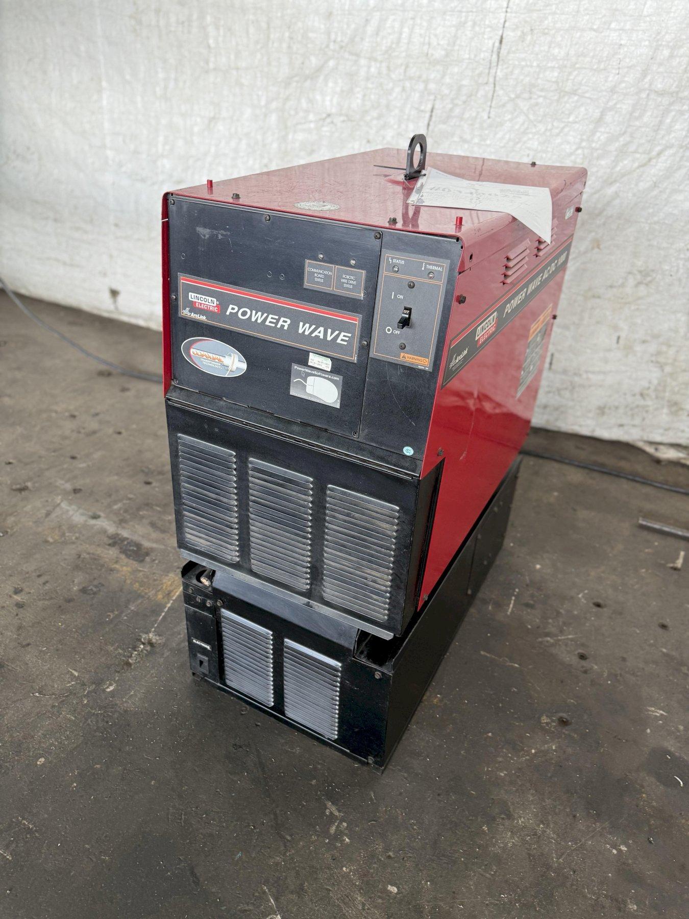 1000 AMP LINCOLN ELECTRIC POWER WAVE AC/DC 1000 WELDER. STOCK # 0343025