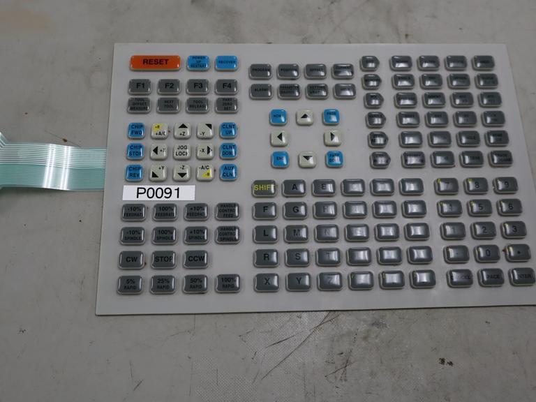 Used HAAS 61-0201 Machine Tool 610201 Membrane Keyboard