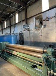 3/16" X 10' WEBB MODEL R3LR 8010 3-ROLL PLATE BENDING ROLL