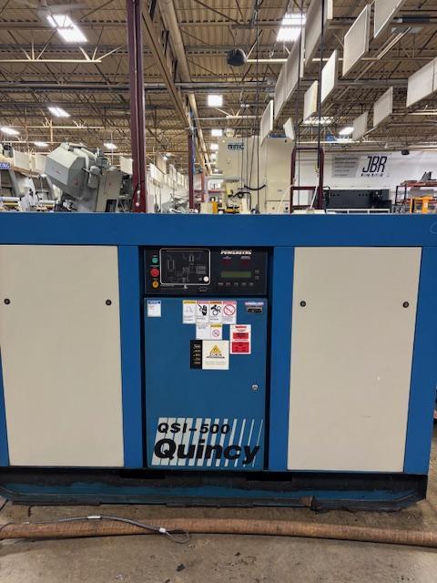100 HP QUINCY QS1500ACA31EC ROTARY AIR COMPRESSOR