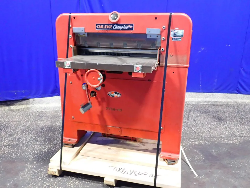 THE CHALLENGE MACHINERY CO. 30" X 50" PAPER CUTTER   -  MC