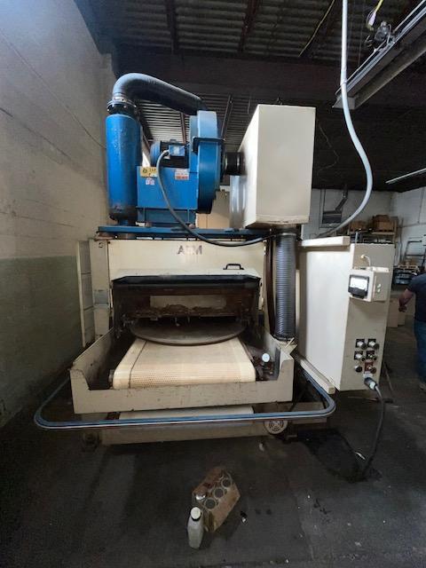 36" AEM MULTI DIRECTIONAL DEBURRING MACHINE STOCK# 3977