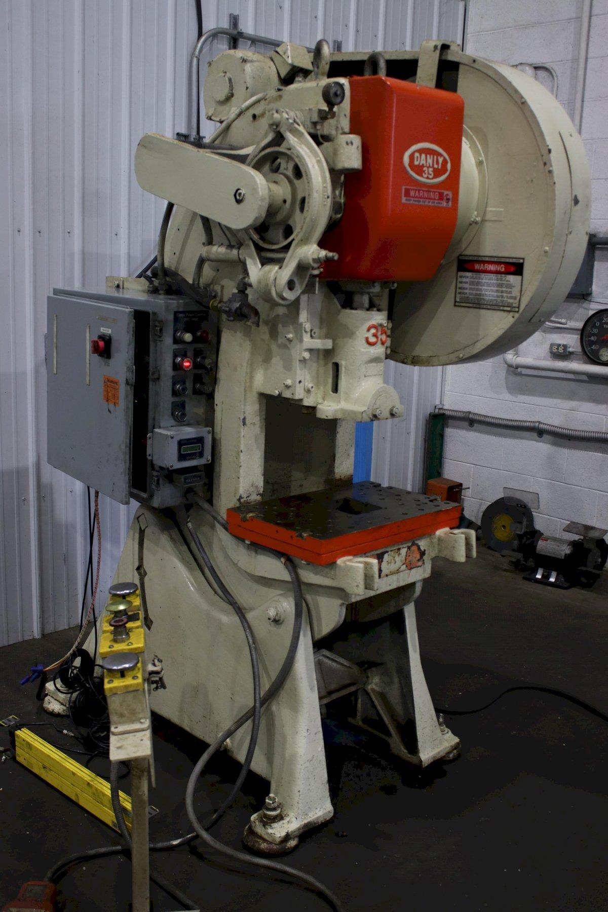 35 TON DANLY MODEL #35 OBI PRESS: STOCK #74180