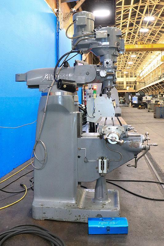 ALLIANT Vertical Milling Machine, Model 42VC