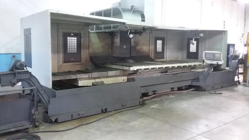 Takang VMC-3200S Vertical Machining Center with 126" X-Axis Travel