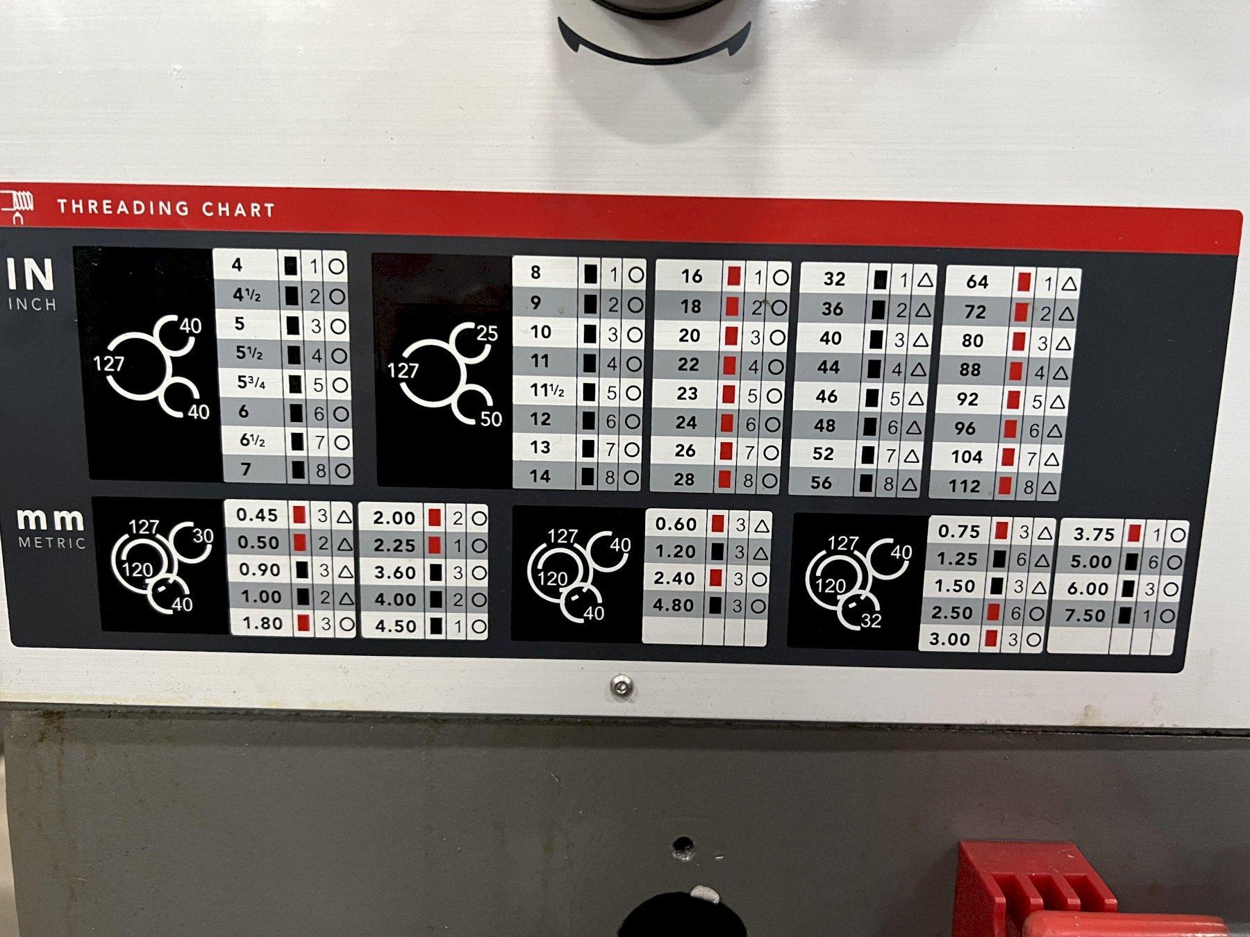 JET LATHE, MODEL GH-1440-1