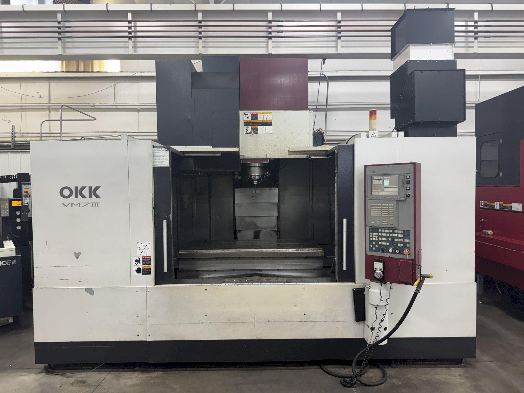 Used 2006 OKK VM7 III CNC Vertical Machining Center For Sale