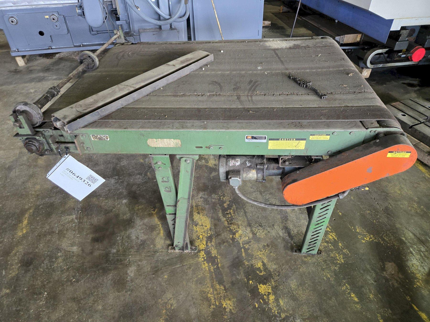 54" X 72" ROACH CONVEYOR. STOCK # 0649326