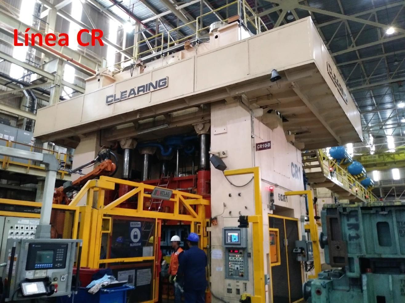 1700 Ton Clearing Double Action Press